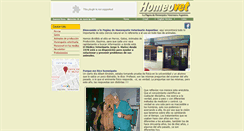Desktop Screenshot of homeovet.com.ar