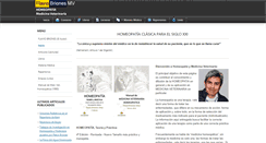 Desktop Screenshot of homeovet.cl